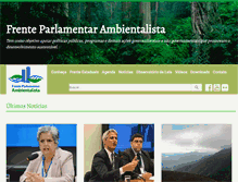 Tablet Screenshot of frenteambientalista.com